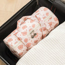 Axyaa Travel Underwear Storage Bag: Convenient Printed Cylinder