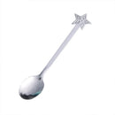 Axyaa Stainless Steel Coffee Spoons: Nordic Style Kitchen Tableware for Christmas & New Year