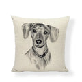 Axyaa Cute Animal Painted Cushion Covers for Home Decor and Gifts