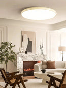 Axyaa Modern Minimalist Cream Ceiling Lights: Bedroom & Living Room Lighting