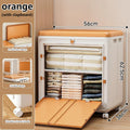 Axyaa Foldable Storage Box for Clothes & Toys - Large Capacity Organizer