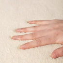 Axyaa Smudged Marble High-End Luxury Carpet: Fluffy Soft Rug for Living Room, Bedroom & More