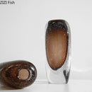 Axyaa Double-layer Bubble Glass Vase for Hydroponics and Flower Arrangement