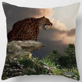 Axyaa African Lion Digital Print Pillowcase Decorative Cover
