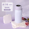 Axyaa Stainless Steel Temperature Display Water Bottle with Handle and Carry Strap