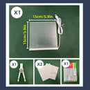Axyaa Acrylic Message Board Lamp USB Erasable Drawing Night Light Kids Gift