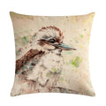 Animal Print Linen Pillowcase by Axyaa - Home Decor Cushion Cover