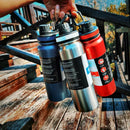 Axyaa Stainless Steel Vacuum Insulated Travel Mug - Portable Double Wall Flask Tumbler Bottle