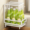 Axyaa Kitchen Dishcloth Holder Drying Hanger with Drain Pan - Sink Rack