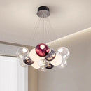 Axyaa LED Chandeliers: Modern Pendant Lights for Living Room and Dining Room