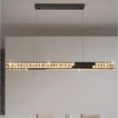 Axyaa Crystal Chandelier: Modern Stair Pendant Lamp for Living Room Interior Lighting