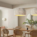 Axyaa Nordic Rope Chandelier Wabi Sabi LED Pendant Light Fixture