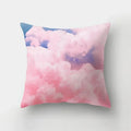 Luxury Pink Cloud Cushion Cover for Home Décor by Axyaa