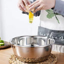 Axyaa Stainless Steel Grater Set with Mixing Bowl - Multifunctional Kitchen Tool
