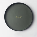 Axya Round Storage Tray for Home Decor and Jewelry Display