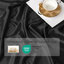 Axyaa 100% Mulberry Silk Flat Bed Sheet - Solid Color Options