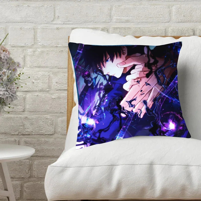 Jujutsu Kaisen Itadori Yuji & Gojo Satoru Pillowcases by Axyaa - Home Decor & Sofa Essential