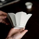 Axyaa Lotus Ceramic Tea Pot Holder Zen Water Storage Bowl