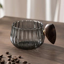Axya High Boron Silicon Glass Coffee Mug with Wooden Handle