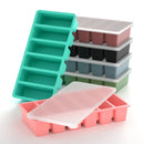 Axyaa Silicone Ice Stick Mold Tray with Lid for Tumbler Cup - Set of 2