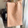 Axyaa Boho Cotton Throw Blanket for Bed Couch All Seasons Lightweight Quilt