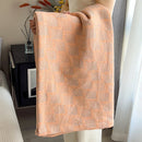 Axyaa Boho Cotton Throw Blanket for Bed Couch All Seasons Lightweight Quilt