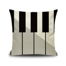 Axyaa Piano Key Notes Pillowcase - Home/Office Sofa Decor
