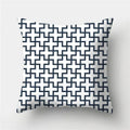 Axyaa Blue Decorative Pillowcase for Home and Office Use