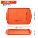 Axyaa Fast Food Tray - Rectangular & Circular Anti-Slip Tray for Cafeteria & Hotel Service