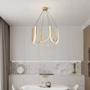 Axyaa LED Pendant Chandelier for Modern Minimalist Luxury Home Decor