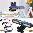 Axyaa Solar Fence Lights - 36 LEDs, Waterproof, Motion Sensor Security Light