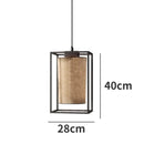 Axyaa Chinese Fabric Pendant Lights - Classical Chandelier for Home Decor