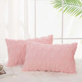Axyaa Soft Plush Rectangular Pillow Cover 30x50 - Home Decor Cushion Cover
