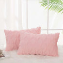 Axyaa Soft Plush Rectangular Pillow Cover 30x50 - Home Decor Cushion Cover