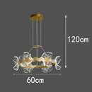 Axyaa LED Pendant Chandeliers for Home Decor & Indoor Lighting
