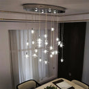 Axyaa Staircase Chandeliers LED Pendant Light for Modern Living Room