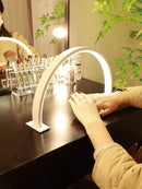 Axyaa Half Moon LED Desk Lamp - Beauty Salon & Vanity Lighting