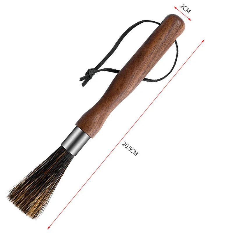 Axya Black Walnut Coffee Machine Cleaning Brush