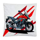 Axyaa Motorcycle Cartoon Plush Pillowcase Home Sofa Car Decor 45x45 cm