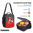Axyaa Minnie Mouse Mickey Backpack Set with Lunch Box for Students