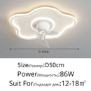 Axyaa White LED Ceiling Fan Light | 360° Rotation for Bedroom, Bathroom, Kitchen | Indoor Lighting Fixtures