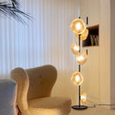 Axyaa Lava Glass Sofa Floor Lamp for Elegant Living Room Décor
