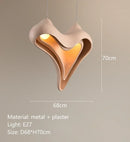 Axyaa Rustic French Conch Pendant Light for Home Restaurant Bar Bedroom Decor