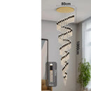 Axyaa Modern LED Chandeliers for Living Room Staircase Pendant Light Indoor Lighting