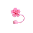 Axyaa Flower Silicone Straw Covers for Stanley Cups 10mm 30&40Oz Tumblers