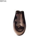 Axyaa Double Hole Glass Vase for Desk Decor and Flower Arrangement