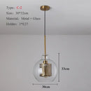 Axyaa Glass Chandelier Pendant Light for Kitchen Coffee Bar Dining