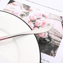 Axyaa Pink Silver Stainless Steel Cutlery Set
