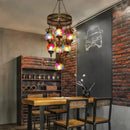Axyaa Exotic Turkish-Style Chandelier for Elegant Living Space