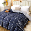 Cartoon Print Warm Winter Quilt: Single-Queen Size, Fluffy & Machine Washable by Axyaa.